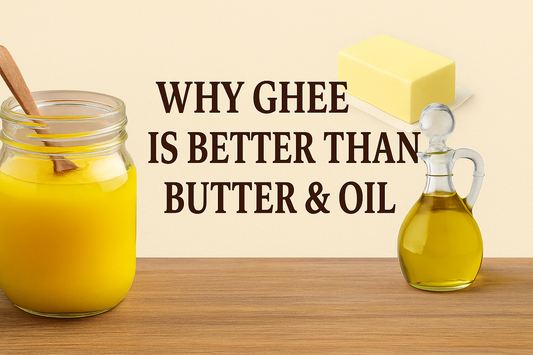 Why Ghee is Better Than Butter & Oil – A Deep Dive for Health-Conscious Foodies